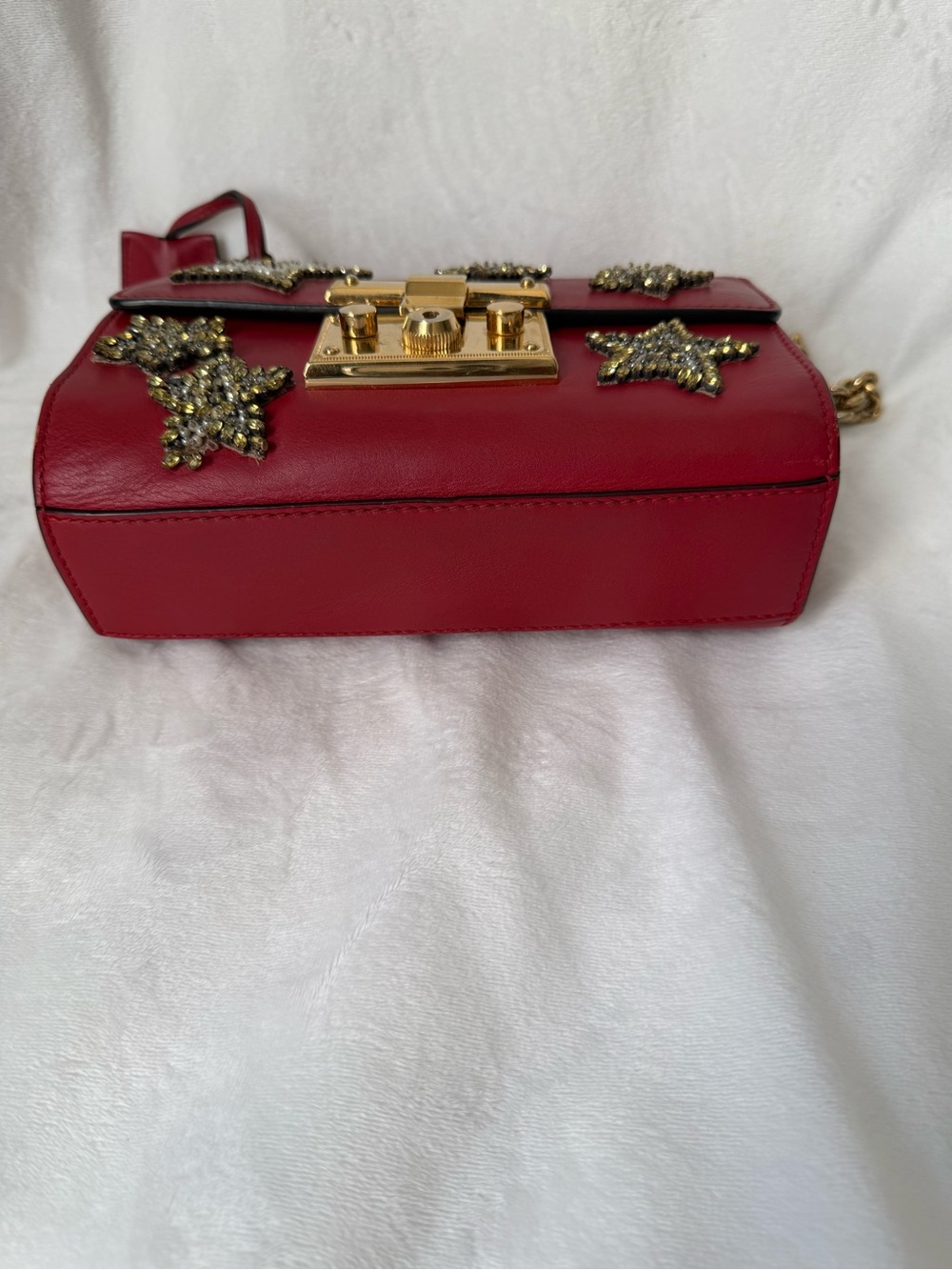 Gucci Red Cowhide Star bag (Limited Edition) - Picture 7 of 15